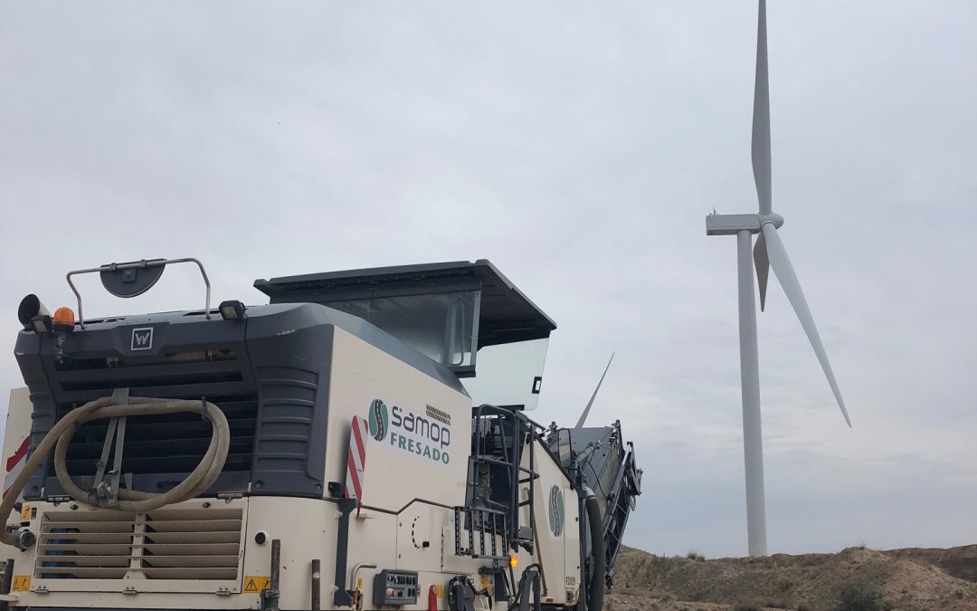 Extracción de gravas